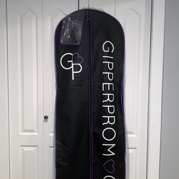 Black prom dress with silver rhinestones - Picture 10 of 10